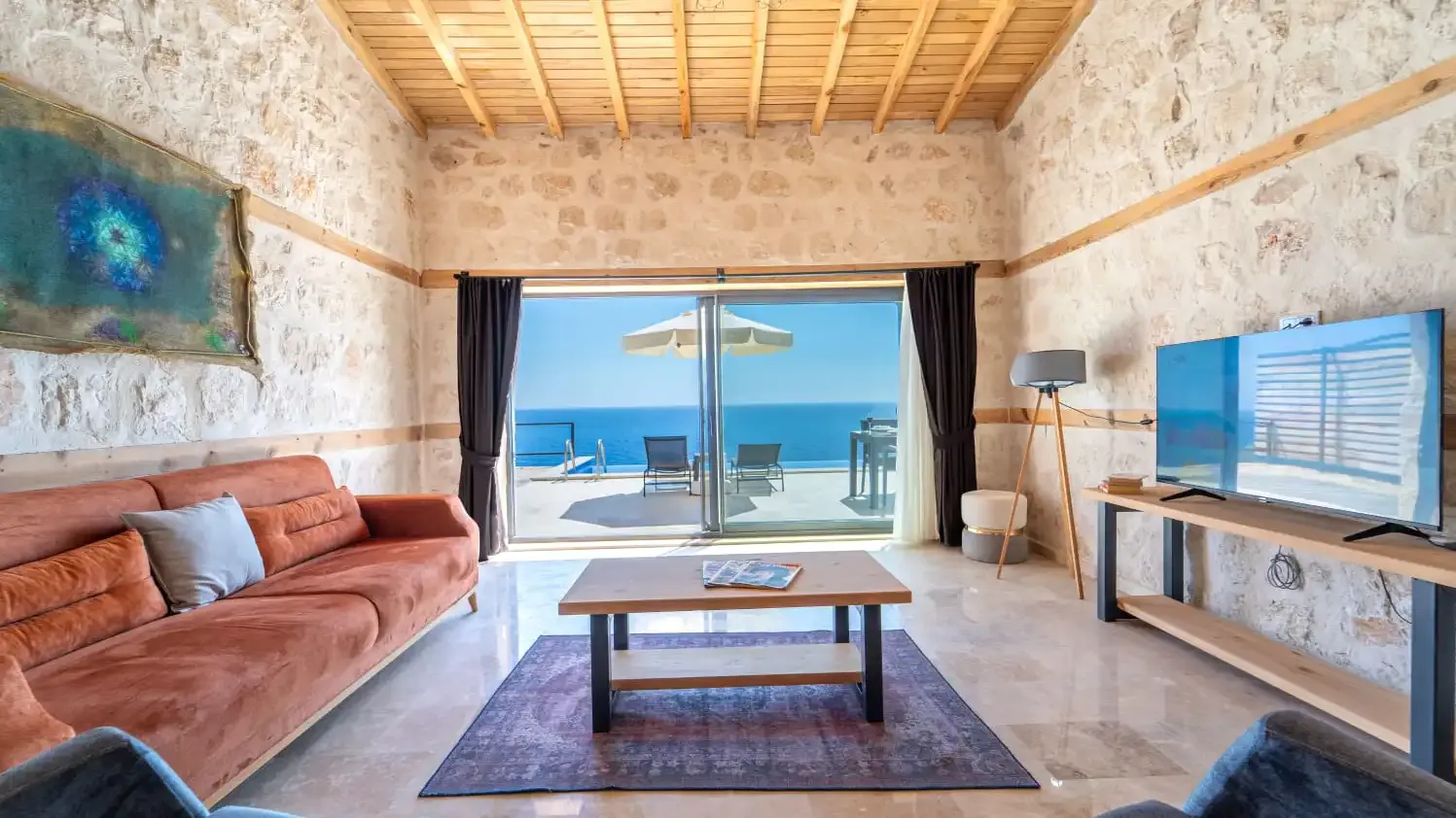 Xanthos pool terrace